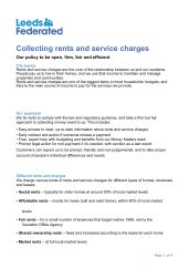 Our Income Management Policy text