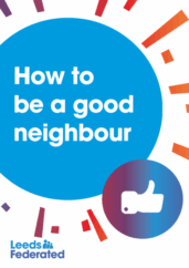 Front cover of how to be a good neighbour leaflet