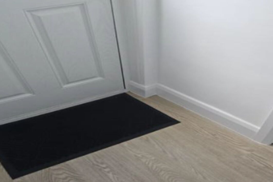 New flooring and doormat