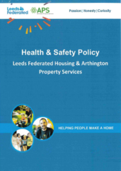 Front cover of health and safety policy